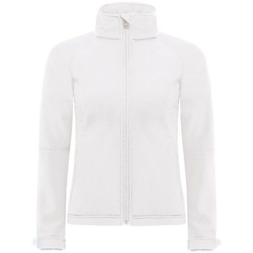 B & C Collection B&C Hooded Softshell /Women White